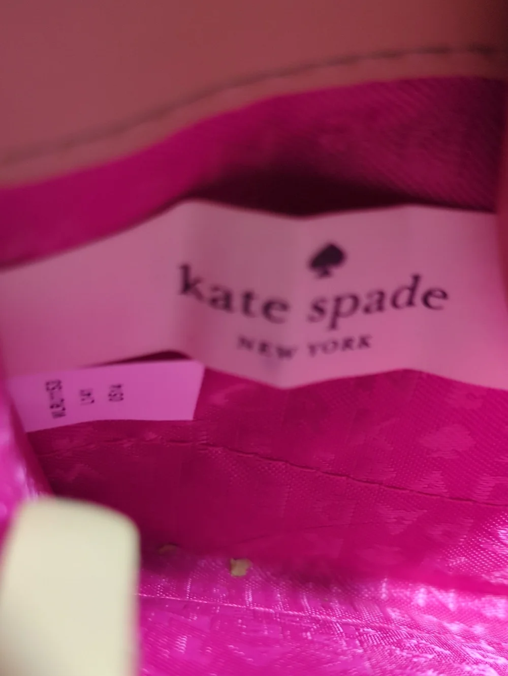 kate spade cream pebble leather zip-around wallet NOW ONLY $55